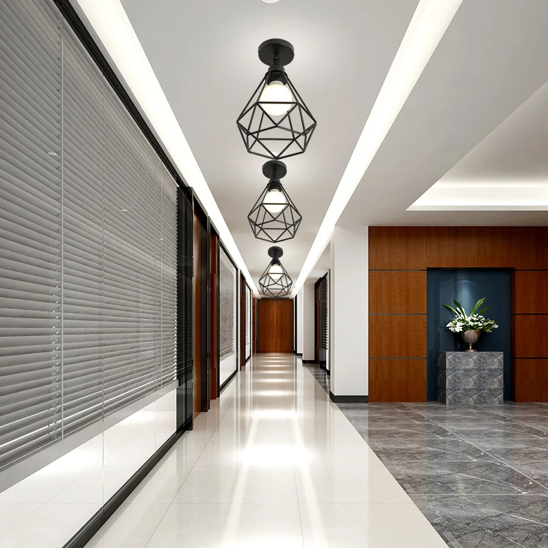 

U.S. ceiling lamp European-style minimalist LED lamp porch balcony corridor lamp corridor lamps minimalist ceiling lamp