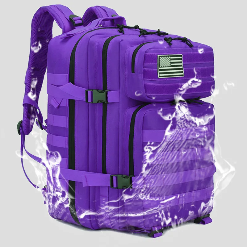 45L Мужская/Женская походная сумка, военный тактический рюкзак, армейский водонепроницаемый рюкзак, сумка для путешествий, кемпинга