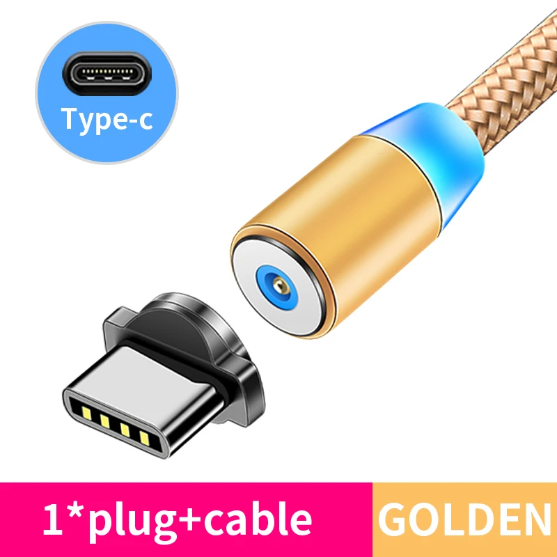 65w charger usb c Magnetic Cable lighting 2.4A Fast Charge Micro USB Cable Type C Magnet Charger 1M Braided Phone Cable for iPhone Xs Samsung Wire quick charge usb c Chargers