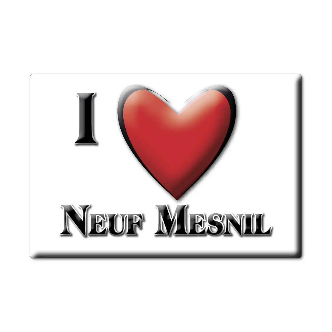 NEUF MESNIL MAGNET lodestone AQUITAINE (59) France FRIDGE SOUVENIR I LOVE GIFT | Дом и сад