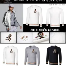 Z Мужская одежда для гольфа мужской свитер с длинными рукавами дышащая одежда для гольфа