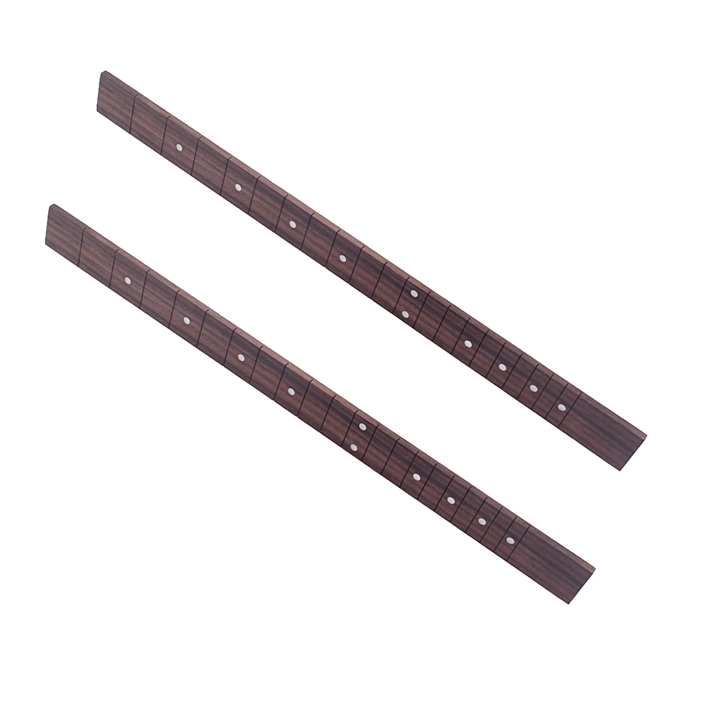 2pcs Rosewood Fingerboard Fretboard for Cigar Box Guitar Length 510mm