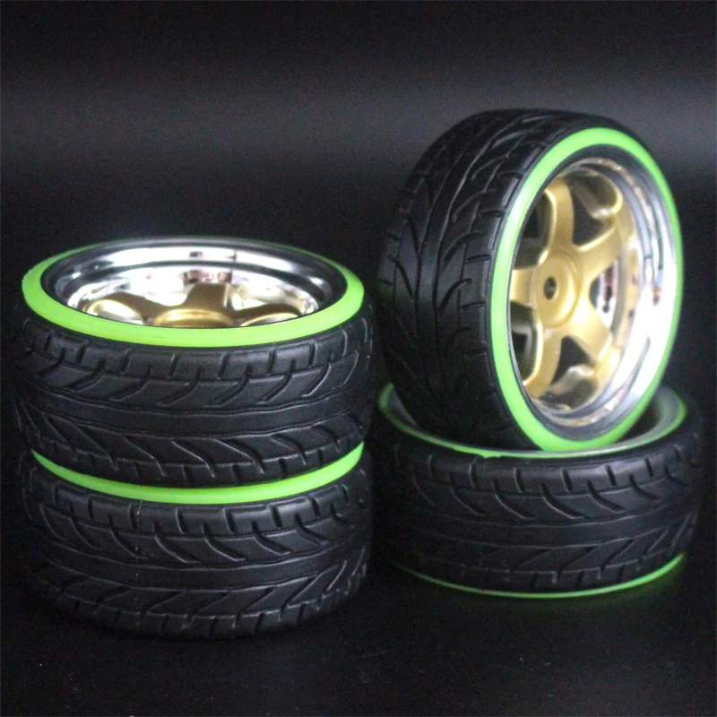 4 шт. пластиковые шины для дрифта колесных дисков RC Car HPI HSP Гонки Redcat 94123/94122/D4/D3 |