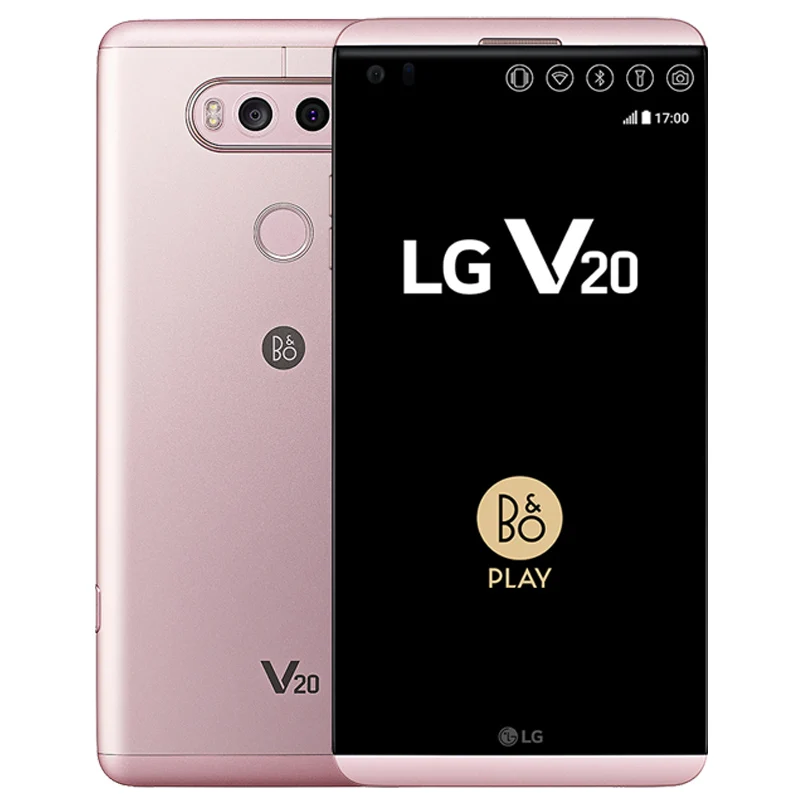 Pink LG V20 F800 H910 H918 VS995 4 Гб ОЗУ 64 Гб ПЗУ Snapdragon 820 5," 16 МП 4G LTE разблокированный мобильный телефон - Цвет: Pink