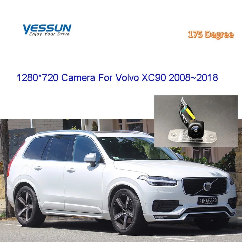Камера заднего вида для Volvo XC90 XC 90 2/4WD 2008 2009~ CCD камера заднего вида, камера заднего вида, камера заднего вида