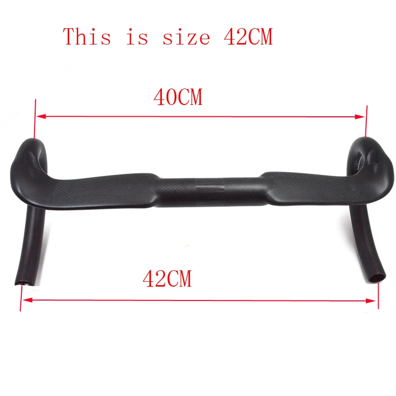 AERO-T800 Carbon Fiber Road Bike Handlebar, Cycling Parts, Matte, High Modulus, Bicycle, Bend Bar, 31.8mm, New
