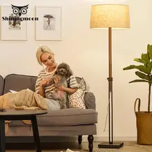 Китайский классический тканевый торшер, современный Королевский Бог, светодиодные стоячие лампы для гостиной, скандинавский теплый светильник, домашний декор, светильник ing