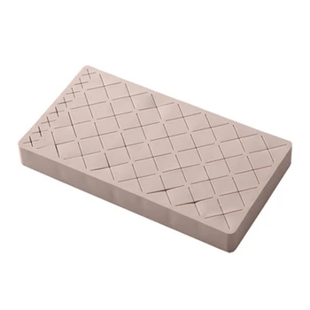 

36 Grid Silicone Lipstick Storage Box Makeup Organizer Cosmetic Display Stand Make -Up Brush Eyebrow Pencil Holder for Cosmetics