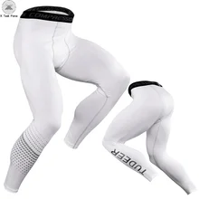 Компрессионные Леггинсы мужские спортивные штаны для бега мужские эластичные быстросохнущие спортивные штаны Фитнес Тренировочные утягивающие Мужские штаны для бега