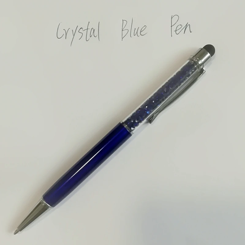 Bolígrafo de cristal para teléfono, bolígrafo táctil para escritura, papelería, suministros de oficina y escuela