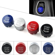 Cubiertas de botón de interruptores de coche, cubierta de botón de arranque/parada automático para BMW F classis F10, F13, F20, F22, X1, X3, X4, X4, 2009-18, todos