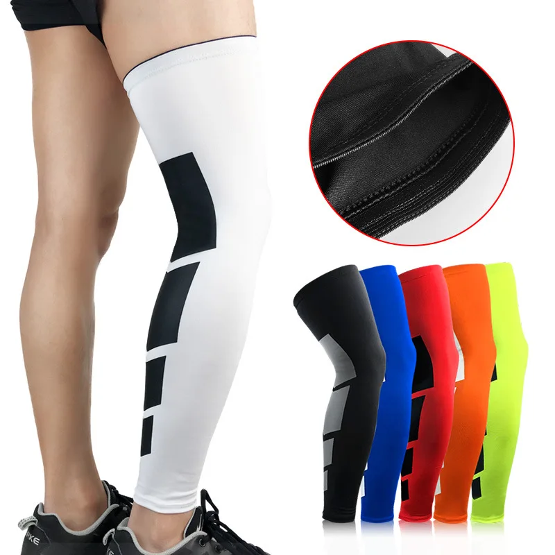 1PCS Super Elastic Basketball Leg Warmers Calf Thigh Compression