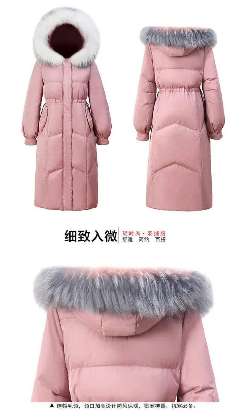 Heydress зимнее однотонное женское длинное пуховое пальто для леди элегантного размера плюс, парки с капюшоном, Женская Повседневная теплая верхняя одежда, пуховики
