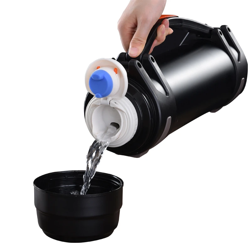 Skup Ze stali nierdzewnej izolowane butelka termosowa 1L 2L 3L podróżne kubki do kawy termiczna butelka próżniowa kubek termiczny