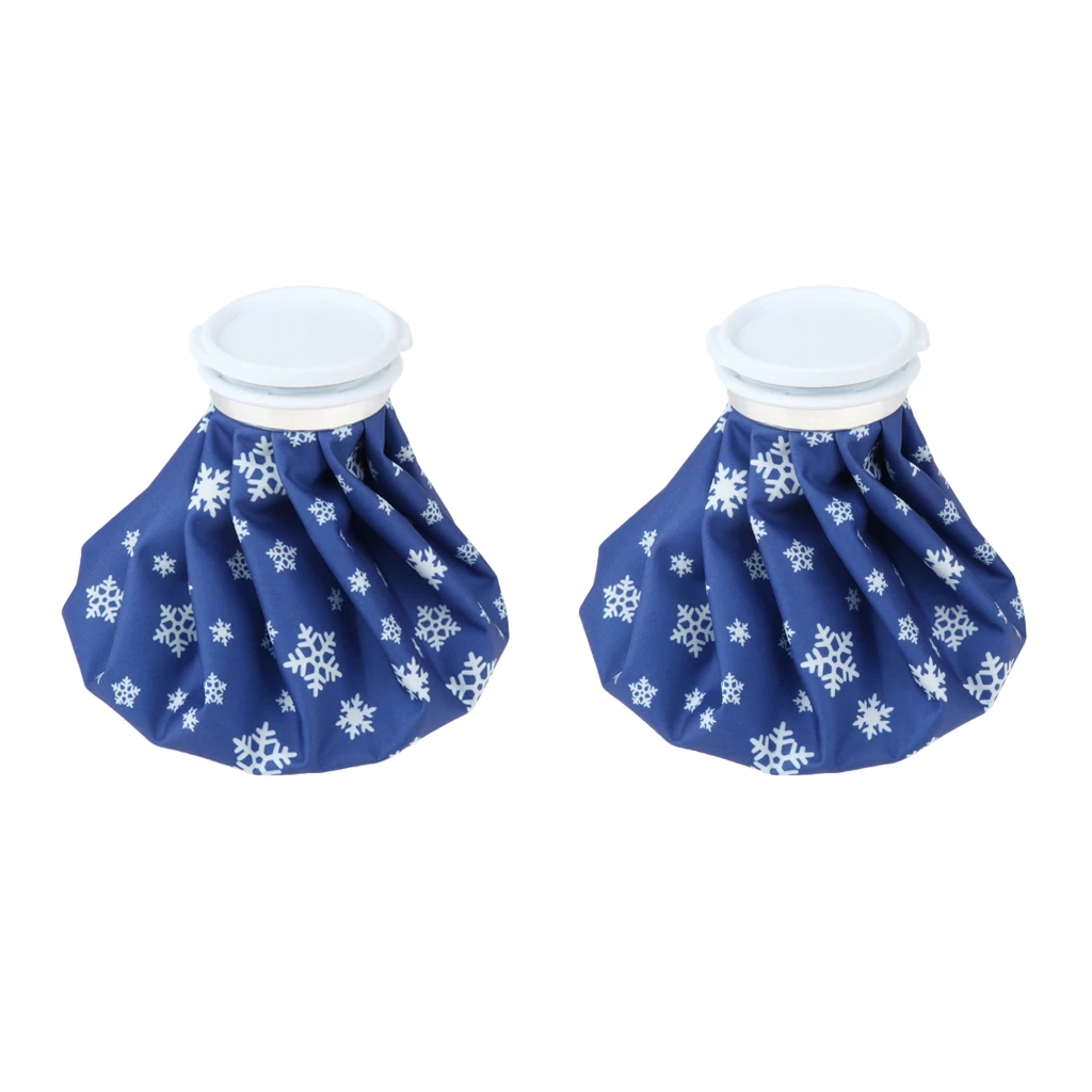 2pcs Hot Cold Reusable Ice Bags First Aid Cooler Cup for Sports Injury  Knee Head Leg Swelling Sprains - 6 / 9 / 11 inch