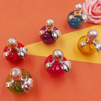 

Spray Bottle 30ml Empty Cosmetic Containers Creative Apple Shaped Portable Colorful Glass Spray Bottle Travel Atomizer Perfume