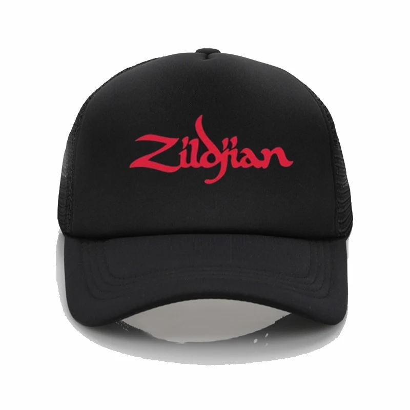 Модная мужская бейсбольная Кепка Для Взрослых Zildjian принт мужские женские летние солнцезащитные Регулируемый головной убор Snapback шапки Мужская женская шляпа - Цвет: Темно-серый