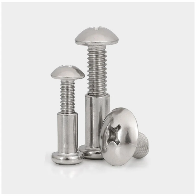 Big flat head splint to lock butt screws and rivets furniture children's bed connection M6M8 stainless steel | Обустройство дома
