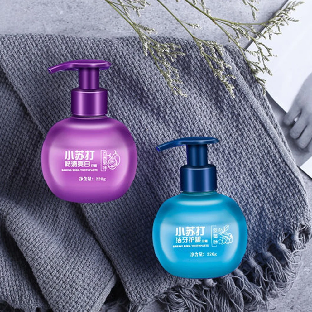 Hygiene Bleeding Oral Care Stain Removal Bad Breath Cleaning Home Toothpaste Whiter Portable Dental Repair Push Type