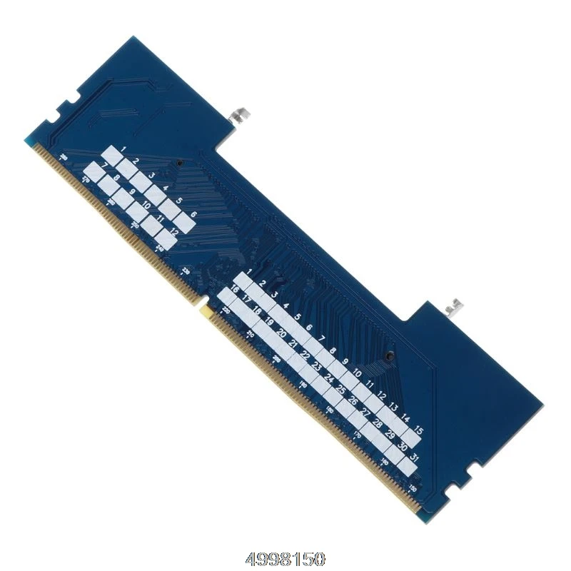 Профессиональный ноутбук DDR4 SO-DIMM для рабочего стола DIMM разъем для ОЗУ адаптер настольный ПК карты памяти конвертер адаптер