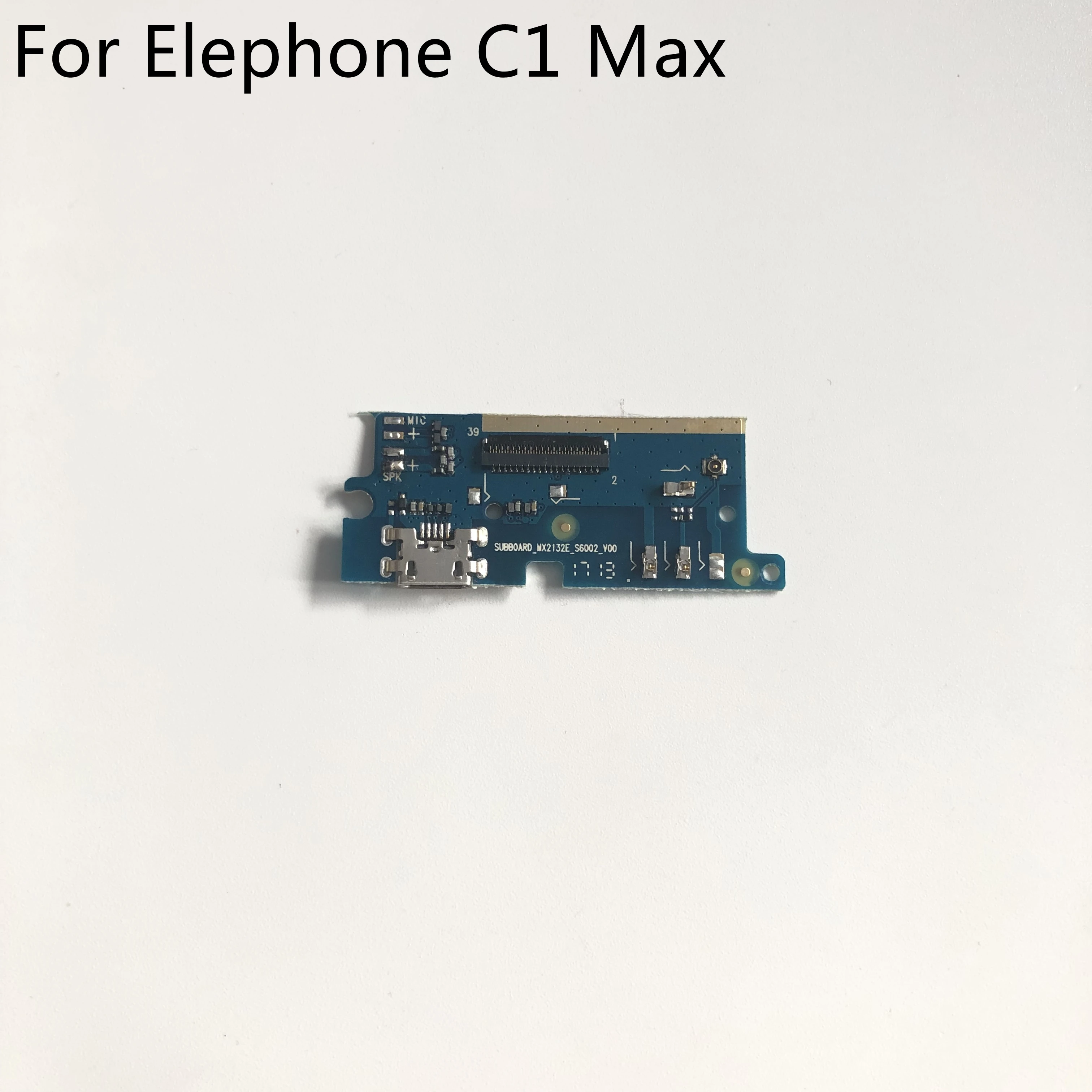 Используется USB разъем плата зарядки для Elephone C1 Max MTK6737 Quard Core 6 0 &quot1280*720 Бесплатная