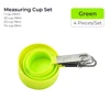 4pcs green cup