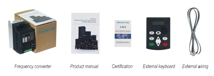 WK310/WK600 380V 0.75kw/1.5kw/2.2kw частотно-регулируемым приводом 3 фазный двигатель преобразования частоты регулятор скорости