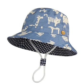 

Cute Baby Hats Summer Spring Baby Boys Girls Print Caps Kids Cartoon Hat Sunhat Enfant Baby Hat Newborn Baby Accessories
