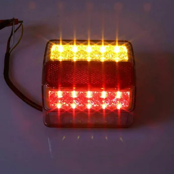

Rear reflector Trailer Tail Light Taillight Turn signal Boat Lamp Bulb