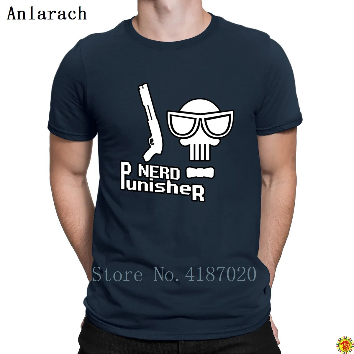

Nerds The Punisher T Shirt Vintage Cheap Sale HipHop Tops Sunlight T Shirt For Men Slim Fit Short Sleeve Tee Shirt Personalized