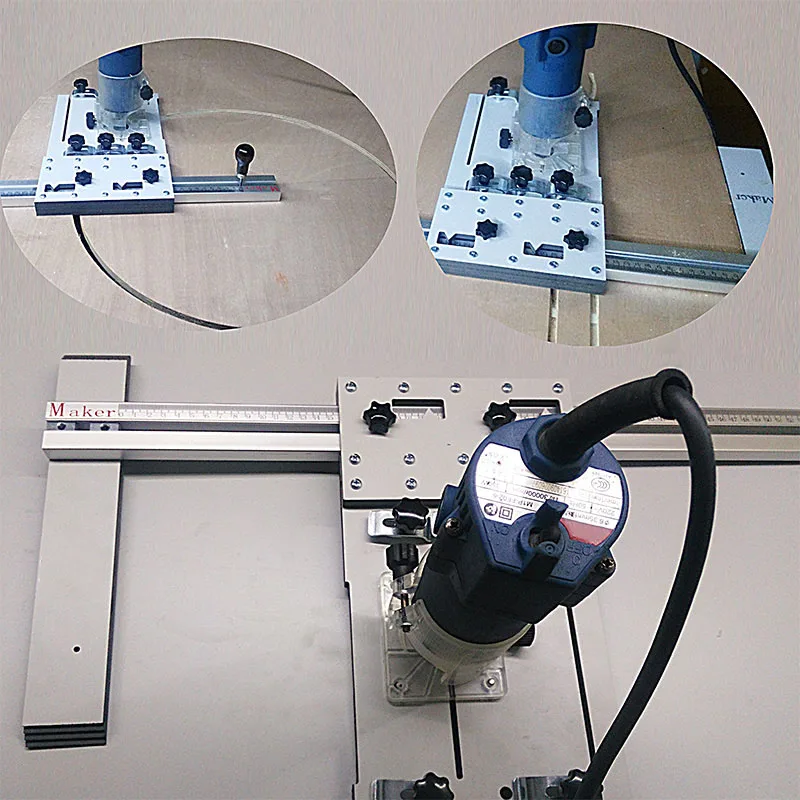 

Woodworking artifact For Electricity Circular Saws Trimmer Machine Accurate Guide Edge Guide Positioning Cutting board tools