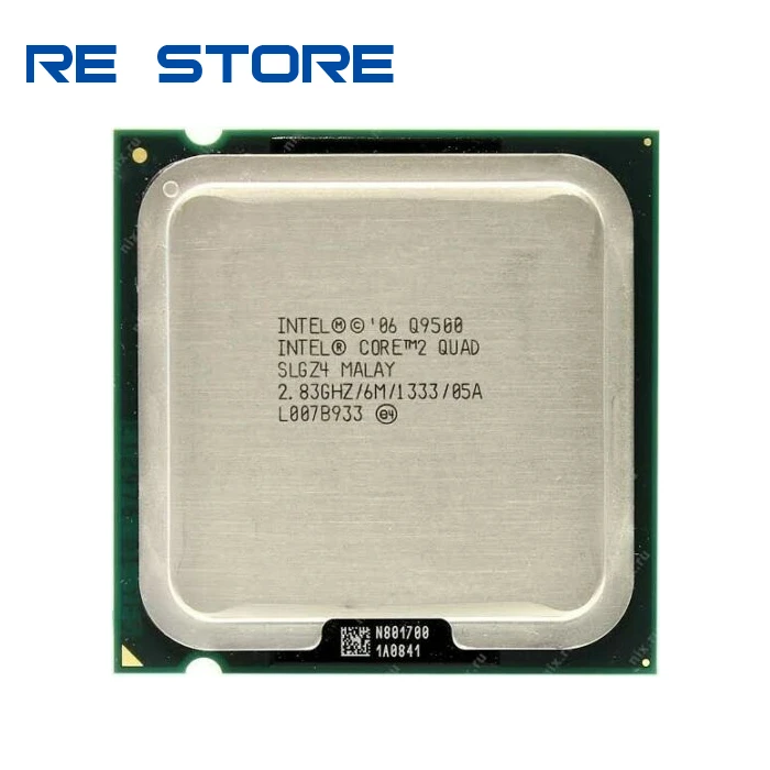 Intel Core2 Quad Q9500 Processor 2.83GHz 6MB Cache FSB 1333 Desktop LGA 775 CPU amd processor