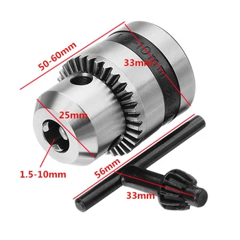 

Electric Drill Chuck Adapter High Speed Steel Wood working machine 1.5-10mm