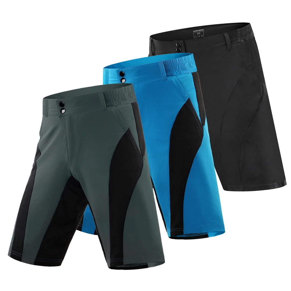Мужские шорты для велоспорта WOSAWE летние спорта на открытом воздухе дождя