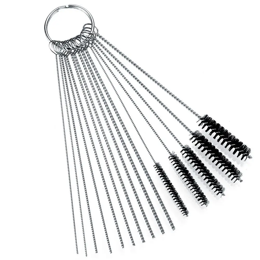 Carburetor Carbon Dirt Jet Remove Cleaning Needles Brushes Cleaner Tools for Automobile Motorcycle ATV Welder Carb Chainsaw carburetor cleaner carburetor cleaner kit