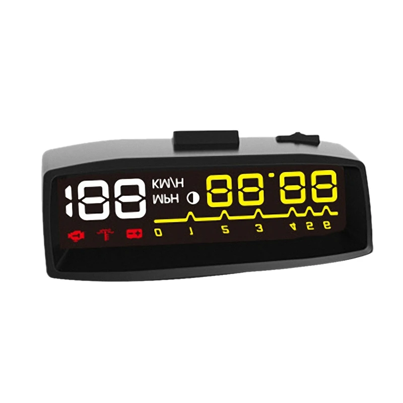 Car HUD Head Up Display OBD2 II EOBD Auto Digital Car Speedometer Over Speed Warning Alarm Head-Up Display