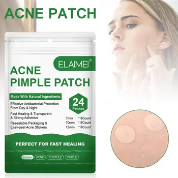 

24PCS Acne Remover Treatment Cream Blackhead Remover Mask Acne Remover Tool Black Pimple Scar Skin Tag Removal Acne Patch