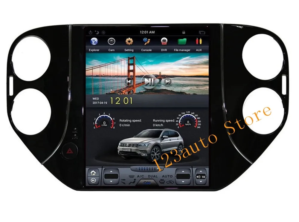 10 4 ''вертикальный экран Tesla стиль Android 9 0 автомобильный DVD GPS плеер Радио