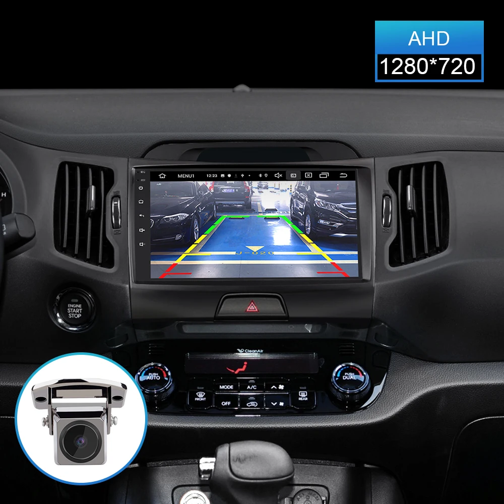 ISUDAR Автомагнитола для KIA/Sportage 2010 2011 2012- 2 din Android 9 Авторадио Мультимедиа gps DVR камера ram 2GB rom 32GB USB