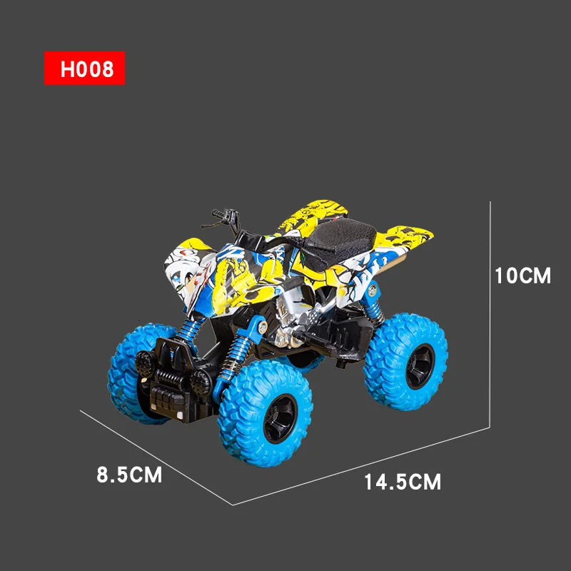 The new inertia off-road vehicle four-wheel drive plastic toy car back to the stunt car to send the best gift for children