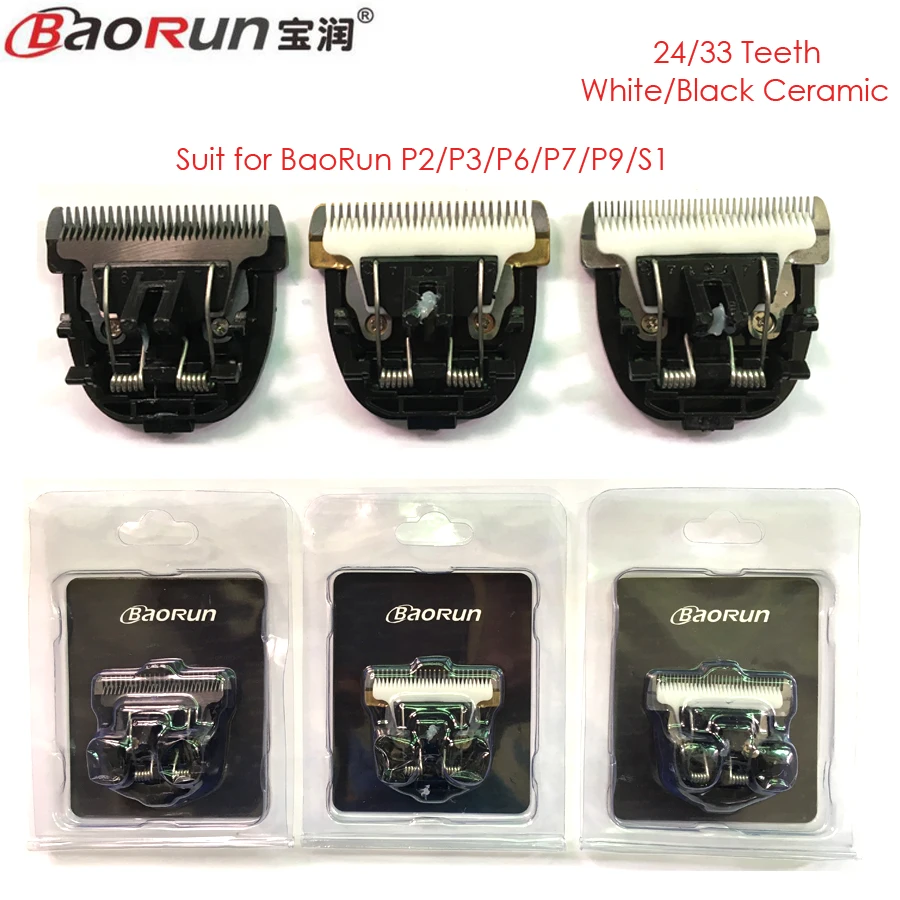 Pet Clipper blade Dog Hair trimmer blade original Ceramic Titanium