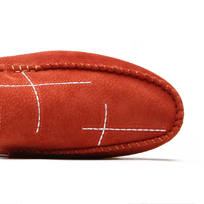 Plus Size 38-47 Leather Men's Shoes Casual Lazy Sli on Shoes for Men Soft Sole Mens Moccasins Casual Shoes ET870 (5)