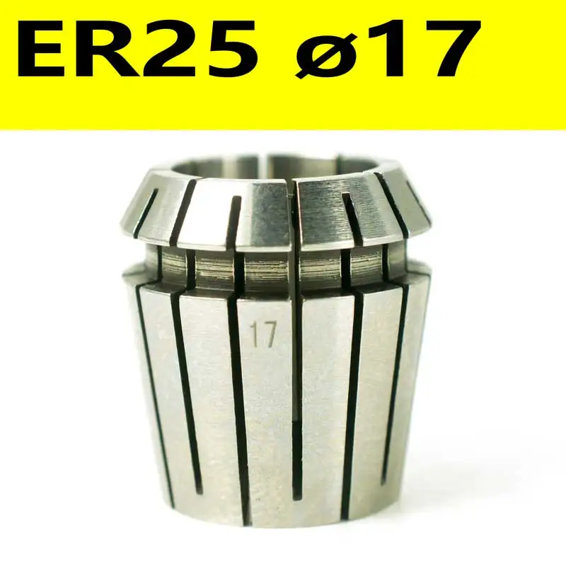 ER ER25 20mm 19 18 17 Over Size CNC Machine Collet Chuck Endmill Cutting Tools Drill Bit Milling Collet Chuck DIN 6499 B