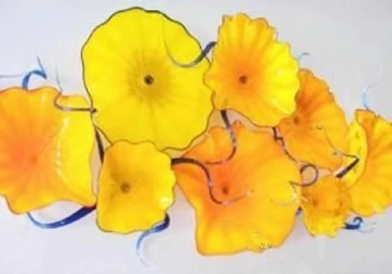 

Выдувная стеклянная пластина Модное Освещение как украшение для дома