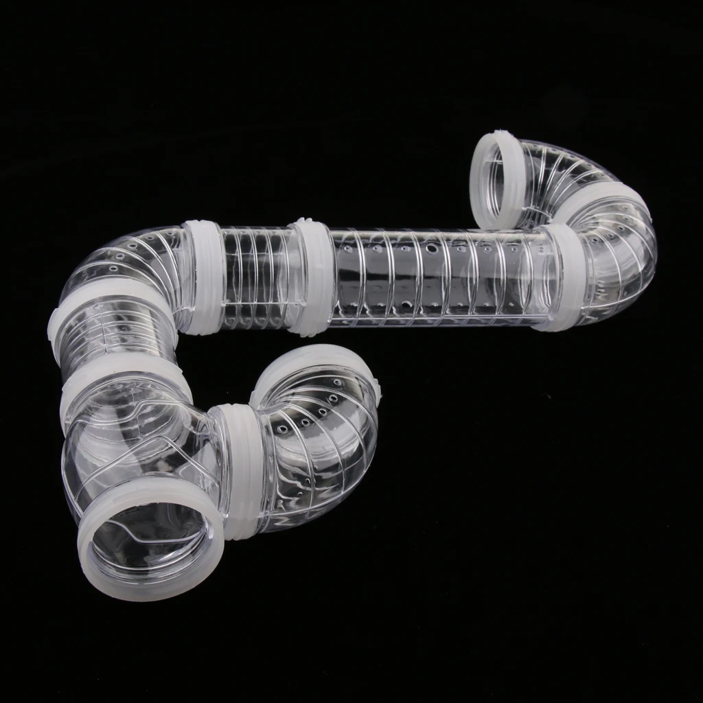 DIY External Connected Tunnel Pipe Hamster Amusement Tube Toys for Small Pet