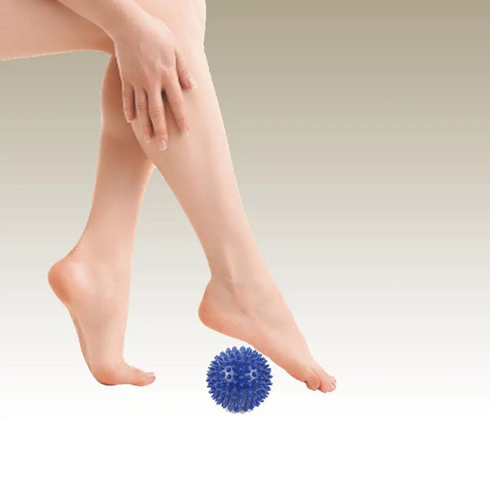 6.5CM Diameter PVC Spiky Massage Ball Sport Fitness Yoga Ball Hand Foot Pain Relief Tool