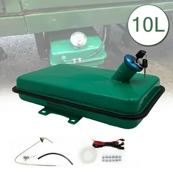 

10 L Portable Car Iron Oil Tank for 12V 5KW Air Diesel Heater Parking Heater Replacement Oil Tank Storage Bucket