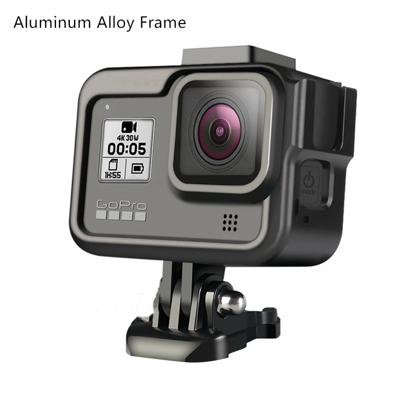 Алюминиевый чехол с ЧПУ для GoPRO 8 рамка Gopro Hero экшн камера спортивные аксессуары