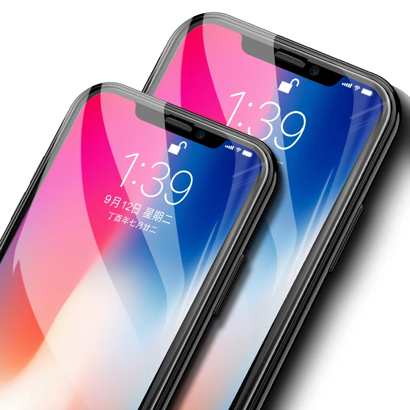 25 шт./лот YIYONG 3D изогнутое стекло с мягкими краями для iPhone 6 6s 7 8 Plus x xs Max закаленное