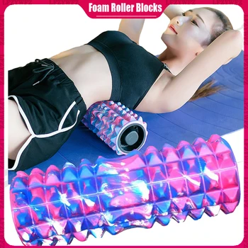 

Yoga Block Fitness Equipment Eva Foam Roller Blocks Pilates Fitness Gym Exercises Physio Massage Roller Yoga Block Sport Tool